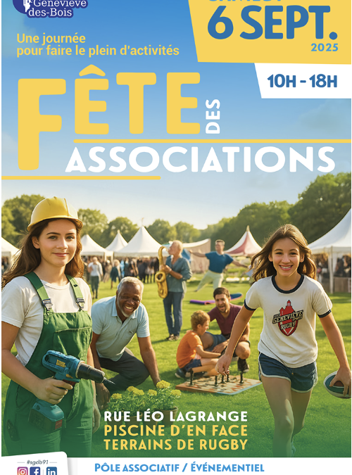  Journée des associations à sainte Geneviève des bois
